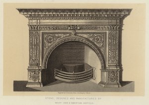 Stove, Designed and Manufactured by Messrs Carr and Robertson Sheffield