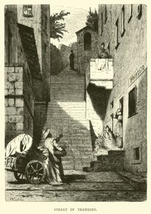 Street in Tremezzo by English School