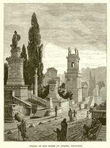 Street of the Tombs at Athens