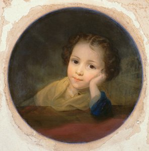 Study of a Child, c.1850 by English School