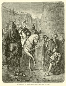 Submission of the Vanquished to the victor by English School
