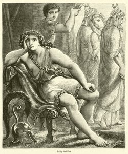 Sulky Achilles by English School