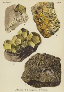Sulphides, Marcasite, Iron-Pyrites, Pyrrhotite