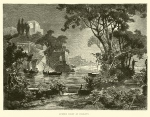 Summer night at Posilippo by English School