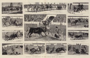 Sunday Afternoon in the Bull Ring at Madrid by English School