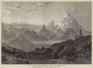 Sunrise on the Watzmann, Berchtesgaden, Bavarian Alps by English School