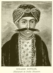 Surajah Dowlah by English School