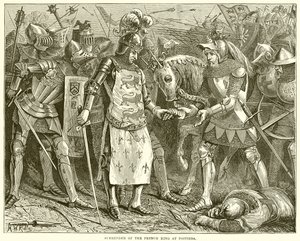 Surrender of the French King at Poitiers