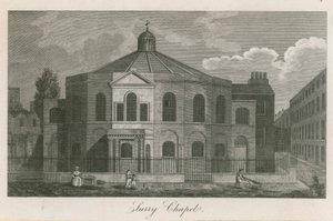 Surrey Chapel, Blackfriars Road, Southwark (Rowland Hill