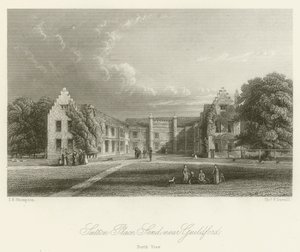Sutton Place, Send, near Guildford, North View by English School