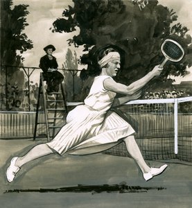 Suzanne Lenglen, the Ladies