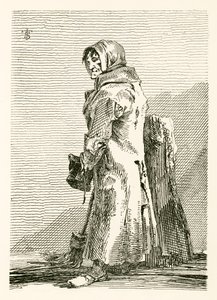 Sweeper of the Crossing at the Top of Ludgate Hill by English School