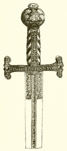 Sword of King Francis I by English School