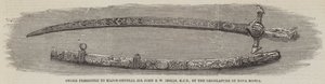 Sword presented to Major-General Sir John E W Inglis, KCB, by the Legislature of Nova Scotia by English School