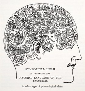 Symbolical Head by English School