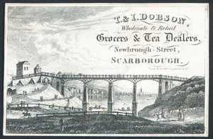 T & I Dobson, wholesale and retail grocers and tea dealers by English School