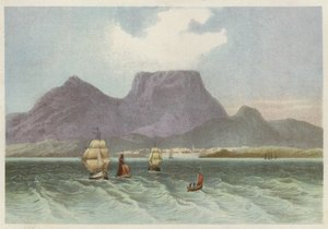 Table Mountain, Cape of Good Hope by English School