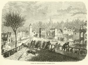 Taking of Brie-sur-Marne, 30 November, November 1870 by English School