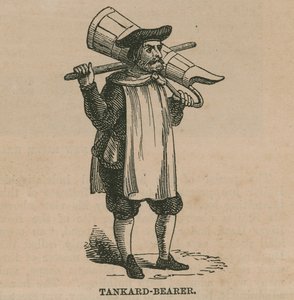 Tankard Bearer by English School