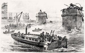 Tay Bridge Disaster: Diving Operations in Search of the Wreck of the Railway Train by English School