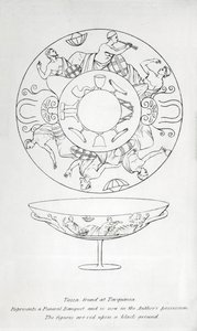 Tazza found at Tarquinia by English School