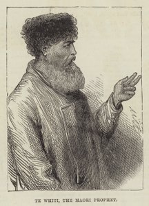 Te Whiti, the Maori Prophet by English School