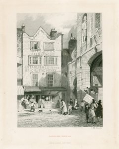 Temple Bar, London. Old Bulk Shop by English School