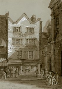 Temple Bar, London, The Old Bulk Shop by English School