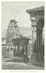 Temples at Kiragrama, near Kote Kangra