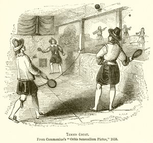 Tennis Court by English School