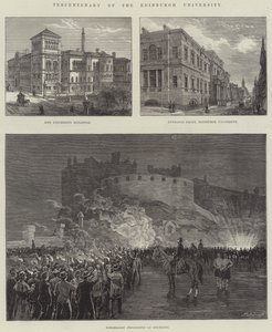 Tercentenary of the Edinburgh University by English School