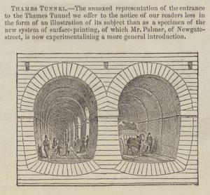 Thames Tunnel by English School