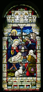 The Adoration of the Shepherds, c.1889 by English School