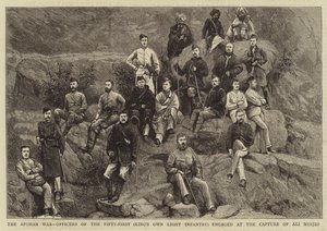 The Afghan War, Officers of the Fifty-First (King
