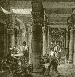 The Alexandrian Library by English School