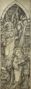 The Annunciation, workshop of Heaton, Butler & Bayne, c.1900