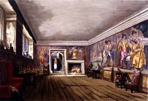 The Ante Room, Cotehele house by English School