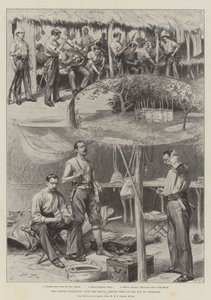 The Ashanti Expedition, with the Special Service Corps on the Way to Coomassie by English School