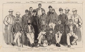 The Australian cricket team now visiting England by English School
