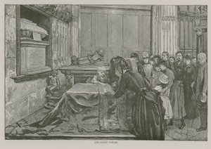 The Babies Corner in Westminster Abbey by English School