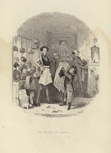 The Barber of London by English School