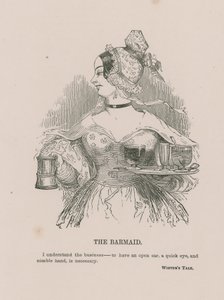 The Barmaid by English School