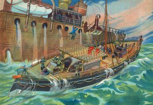 The "Barnett" Twin-Screw Motor Lifeboat by English School