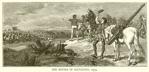 The Battle of Agincourt, 1415