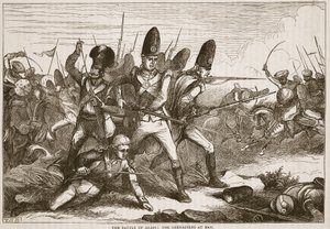 The Battle of Arass: The Grenadiers at Bay, Illustration from Cassell
