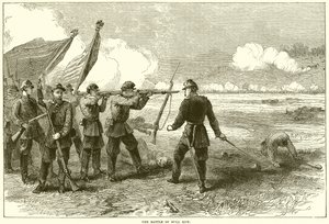 The Battle of Bull Run by English School