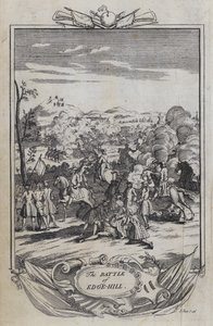The Battle of Edge Hill by English School