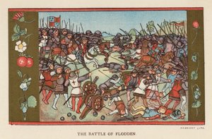 The Battle of Flodden by English School