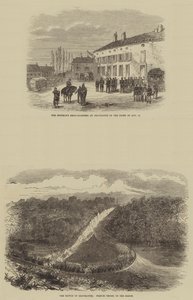 The Battle of Gravelotte by English School