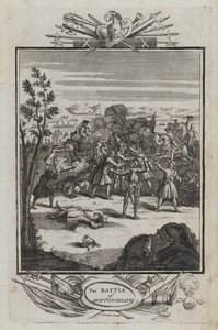 The Battle of Hopton Heath by English School